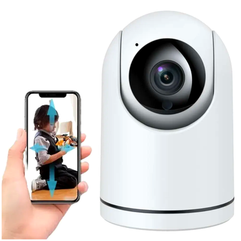 IP камера видеонаблюдения 2MP с ночным видением для дома поворотная Wi-Fi камера LS-297
