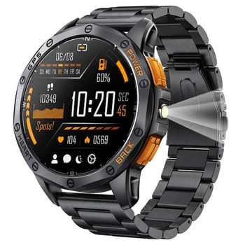 Смарт-годинник Smart GPS Max Steel Black, 3 ремінці