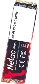 SSD диск Netac N930E PRO Gaming Extreme Edition 256GB M.2 NVMe (NT01N930E-PRO-256G-JY)
