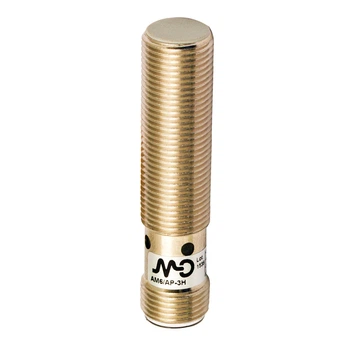 Индуктивный датчик M12/короткий/PNP/NO/Sn=4mm/коннектор М12, AM6/AP-3H M.D. Micro Detectors
