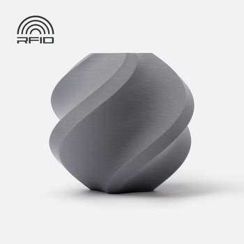 Філамент PLA Matte Ash Grey (11102) Bambu Lab Refill 1 kg Попелясто-сірий