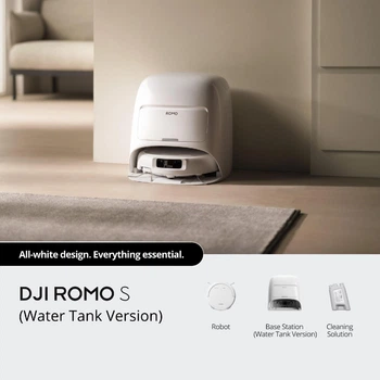 Робот-пилосос DJI ROMO S Білий (версія з резервуаром для води)