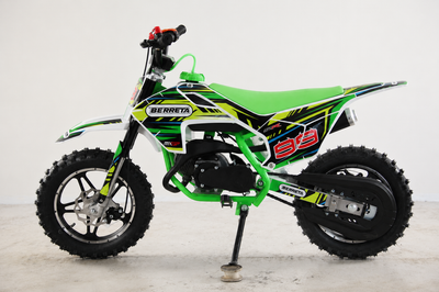 Дитячий міні мотоцикл BERRETA 49CC зелений