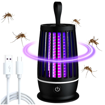 Уничтожитель насекомых 5 Вт до 50 м² для дома USB черный LS-1396