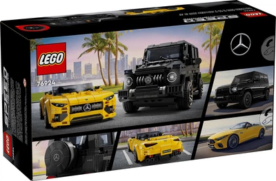 Конструктор LEGO Speed Champions Mercedes-AMG G 63 та SL 63 808 деталей (76924)