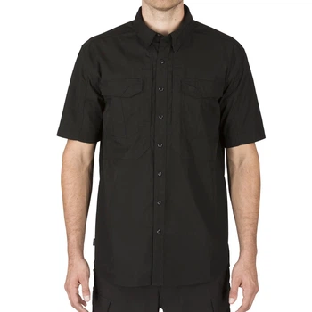 Сорочка з коротким рукавом 5.11 Stryke™ Shirt Short Sleeve TDU, Black, L