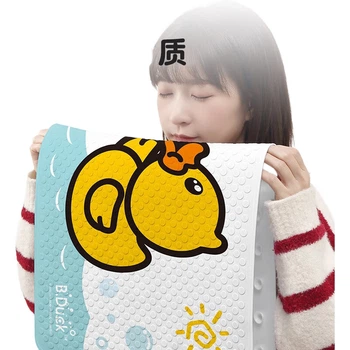 Dajiang, Little Yellow Duck, фирменный противоскользящий коврик для ванной комнаты, детская душевая, противоударный коврик для ванной, 40x70 см.