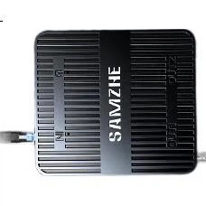 Разветвитель сетевого кабеля SAMZHE, расширитель сети Gigabit от одного до двух для одновременного доступа в Интернет, сетевой удлинитель с двумя сетевыми портами RJ45, разветвитель широкополосного маршрутизатора SZ-JKQ01