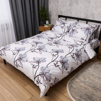 Комплект постельного белья Moon&Star Полуторный 143x210 наволочки 2x40x60 Soft Magnolia Бязь Gold Люкс (MS-820015240)