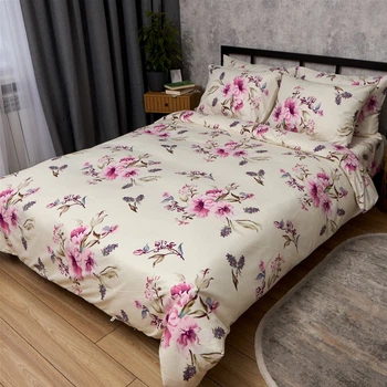 Комплект постільної білизни Moon&Star Євро 200x220 наволочки 4x70x70 Soft Magnolia Полісатин Premium (MS-820016534)