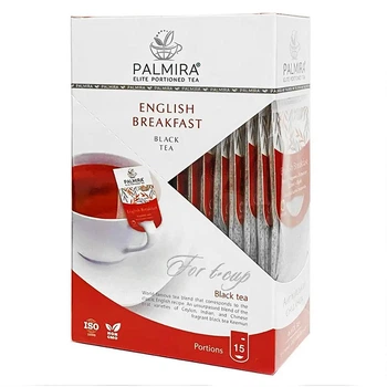 Чай "Английский завтрак" T-cup Palmira BOX чёрный2,4г (15шт)