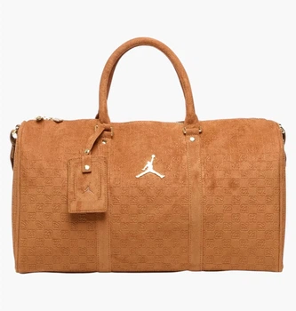 Спортивная сумка Jordan Suede Jam Monogram Brown OS Коричневий LM9205-X6X