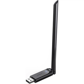 Двохдіапазонний Wifi адаптер Ugreen AC650-High-Gain V3 2.4/5GHz 433Mbps (CM496/90339)