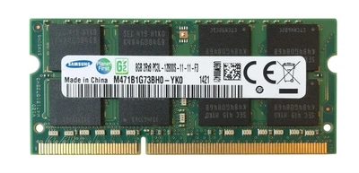 Оперативна пам'ять б/в SO-DIMM Samsung 8Gb DDR3L 1600MHz (M471B1G73BH0-YK0)