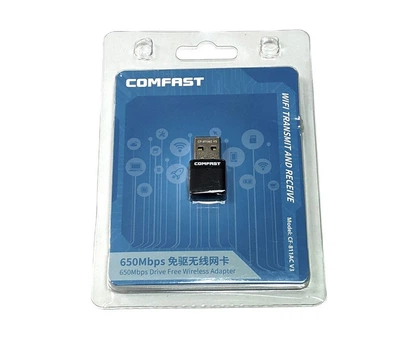 Двохдіапазонний Wifi адаптер Comfast CF-811AC V3 2.4/5GHz 650Mbps