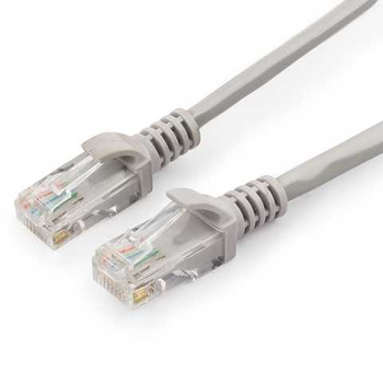 Патч корд Cablexpert PP12-30M-W, UTP, категорія. 5E, литий, 50u" штекер із клямкою, 30 м, сірий