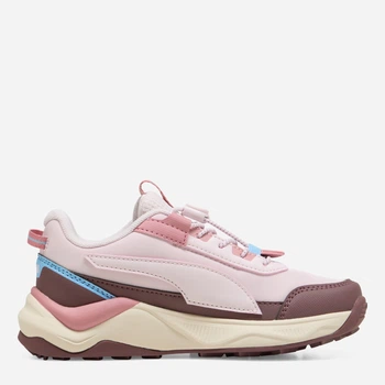 Дитячі кросівки для дівчинки Puma Evolve 2.0 Trail Lo Ps 31380502 30 Powder Pink-Blue Guppy-Rich Cocoa (4070032735597)