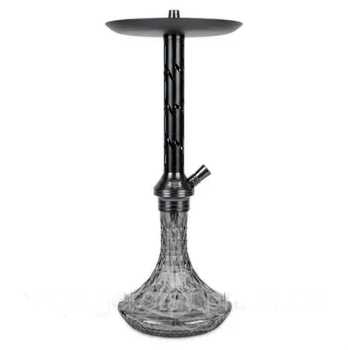 Кальян Garden S-7 6312 Gray 52см полный комплект из анодированного алюминия серый