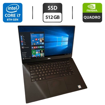 Мобильная рабочая станция Dell Precision 5530 / 15.6" (1920x1080) IPS / Intel Core i7-8750H (6 (12) ядер по 2.2 - 4.1 GHz) / 32 GB DDR4 / 512 GB SSD / nVidia Quadro P2000, 4 GB GDDR5, 128-bit / WebCam б/у