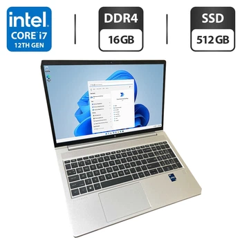 Ультрабук HP EliteBook 650 G9 / 15.6" (1920x1080) IPS / Intel Core i7-1265U (10 (12) ядер 3.6 - 4.8 GHz) / 16 GB DDR4 / 512 GB SSD / Intel Iris Xe Graphics / WebCam б/у