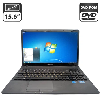 Ноутбук Samsung NP300E5A / 15.6" (1366x768) TN / Intel Core i3-2350M (2 (4) ядра по 2.3 GHz) / 6 GB DDR3 / 500 GB HDD / Intel HD Graphics 3000 / WebCam / DVD-ROM б/у