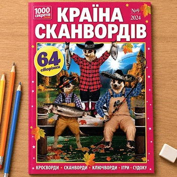 Кроссворды Страна Сканвордов рус. язык №9/2024