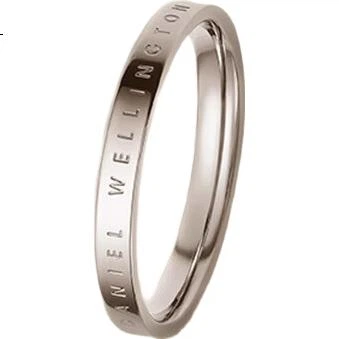 Кольцо Daniel Wellington DW Classic Couple Ring Starlight Silver, размер 58, подарок на день рождения для нее, DW032