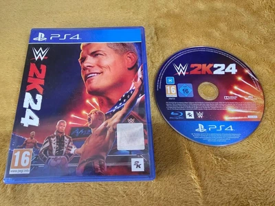 Диск для PlayStation 4 - WWE 2K24, английская версия, Б/У