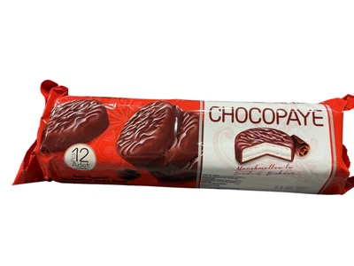 Печиво Chocopaye з маршмелоу та шоколадною глазур’ю 216 г (8692806019588)