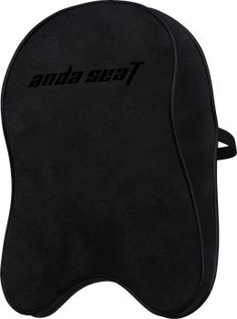 Подушка для головы и шеи Anda Seat Velor Black (AC-TZXL-01-B-F-J-B01)