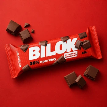 Батончик Sporter Bilok 30%, 60 грамм - Шоколад