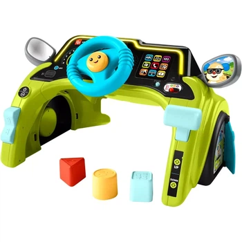 Интерактивный руль Fisher Price Маленький водитель с технологией Smart Stages (HTW88)