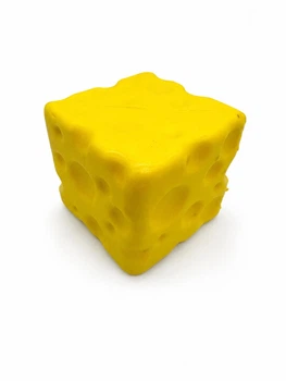 Cквиш антистресс Squeeze Cheese Сыр - ароматная сенсорная игрушка с запахом сыра (7168)