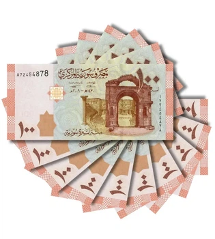 Набір 10 банкнот 100 фунтів 2009 рік UNC