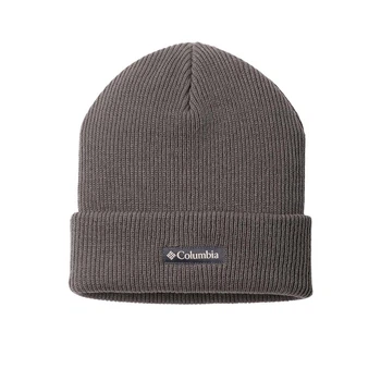 Вязаная шапка бини Columbia с логотипом 1160107888 (Серый One size)