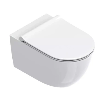 Унітаз підвісний Catalano Sfera 55х35 з кришкою Soft close bianco satinato (0511550021_0551200021_9056060000)
