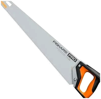 Ручная пила 55 см 11 TPI универсальная для дерева с чехлом Fiskars закаленная сталь