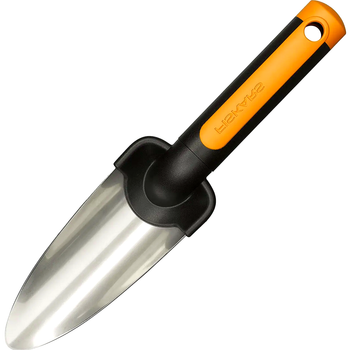 Садовый совок нержавеющая сталь для рассады 334 мм оранжевый Fiskars HM-0048