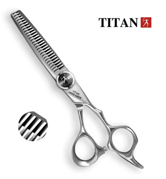 Перукарські філірувальні ножиці TITAN для стрижки волосся 6 дюймів TT630W-H