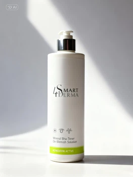 Себорегулюючий тонер для обличчя Smart4Derma Mineral BHA Toner 250 мл