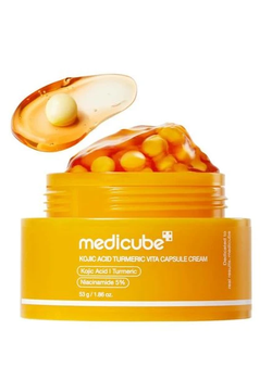 Капсульний крем з койєвою кислотою та куркумою Medicube Kojic Acid Turmeric Vita Capsule Cream, 53 г