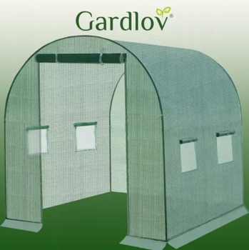 Пленка накрытия 2х2 4м2 для теплицы полиэтилен 140 г/м2 зеленая GARDLOV FK-3027