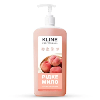 Жидкое мыло с ароматом персика 1л KLINE