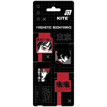 Набір магнітних закладок-лясе Tokyo Kite K26-497-2 Різнокольоровий shop (4063276315694)