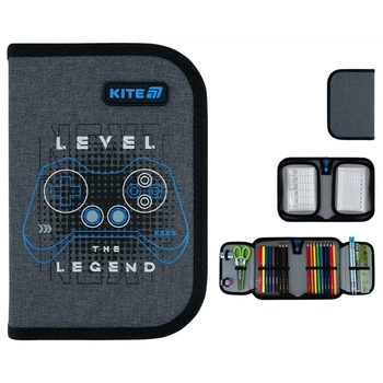 Пенал з наповненням Level UP Kite K26-622H-6 Різнокольоровий shop (4063276271310)