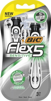 Бритва одноразовая Bic Flex5 Sensitive 3 шт блистер