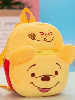 Дитячий плюшевий рюкзак Вінні-Пух (Winnie the Pooh) 22×19 см – м'який рюкзак для дітей