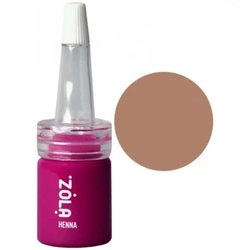 Хна для бровей (корректор) светло-коричневая light brown 02 Zola 5 г