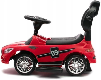 Толокар Baby Mix Racer со звуком и родительской ручкой (45830)