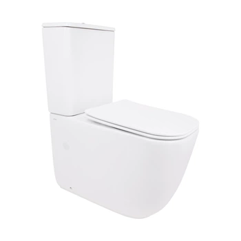 Унитаз напольный Qtap Aquarius Ultra Quiet 620×355×790 мм с сиденьем Soft-close, White QTAQAW27W49262